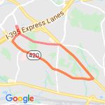 Home - Seminary loop 5.54 miles route map