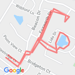 Wilmington route map