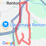 3 mi loop from home route map