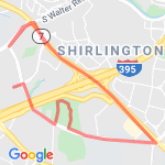 4 mile loop route map