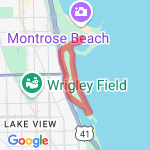 CrossFit 5k route map