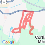 Home Course route map