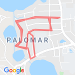 5k route map