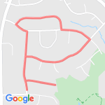 2.0mi north of SMeadow route map