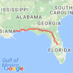 walk to Disneyland route map