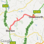 vals 7.47 miles or 12 km 1hr 30 mins average 12 mins per mile route map