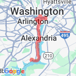 Vernon to Mall 26 route map