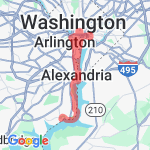 Vernon to Mall 26 route map