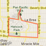 Pan Pacific Loop route map