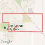 running today over 3 miles  route map