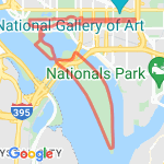 Mall 9 miler route map