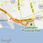 Darlington Provincial Park route route map