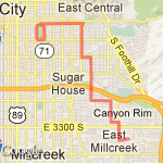 liberty park route map