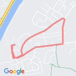 Starting Back  route map