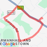 Whites Cross Loop route map