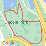 5K Project route  route map