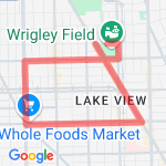 Wrigley 5k route map