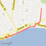 4.75km with hills route map