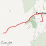 10km Base Borden Oct 23 route map