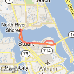 Snug Harbor route map