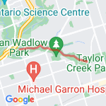 Taylor creek route map
