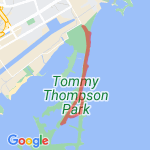 The spit small route map