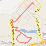 Ultimate Sustainer 12 mile ruck m. route map