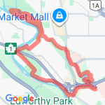 Cycling on Apr 25, 2025 at 1116 AM route map