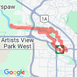 Cycling on May 10, 2025 at 659 AM route map