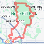 Cycling on Aug 23, 2025 at 738 AM route map