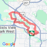 Cycling on Aug 24, 2025 at 719 AM route map