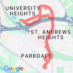 Cycling on Sep 26, 2025 at 149 PM route map
