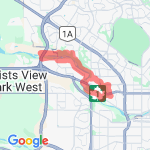 Cycling on Sep 29, 2025 at 1127 AM route map