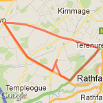 Kimmage Route route map