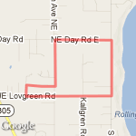 Viewcrest/Day/Lovgren Loop route map