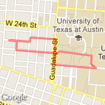 Gregory Run route map