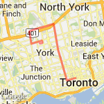 12 mile route route map