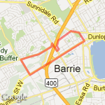 routine run route map