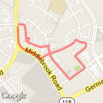 Mami-library route map