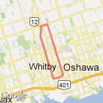 running room 20.2 km route route map