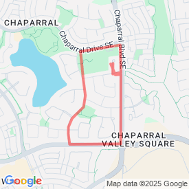 Short Run - 3.00 Km route in chaparral calgary