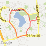 Longer Run route map