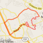 9 Mile Route route map