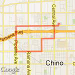 Chino gym 1 route map