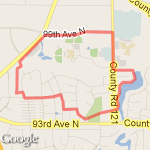 The Perimeter route map