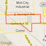 around house 1 route map