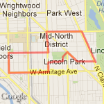 Fit for Fashion 5k route map