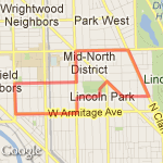 Fit for Fashion 5k route map