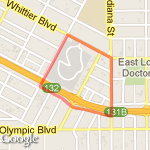 Jogging Route #1 route map