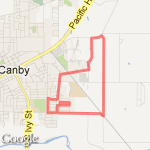 Today's morning run route map